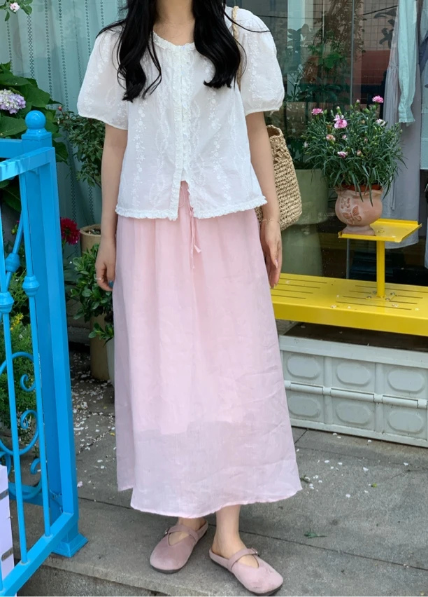 「大昕·仙气飘飘」2025夏季新款半裙