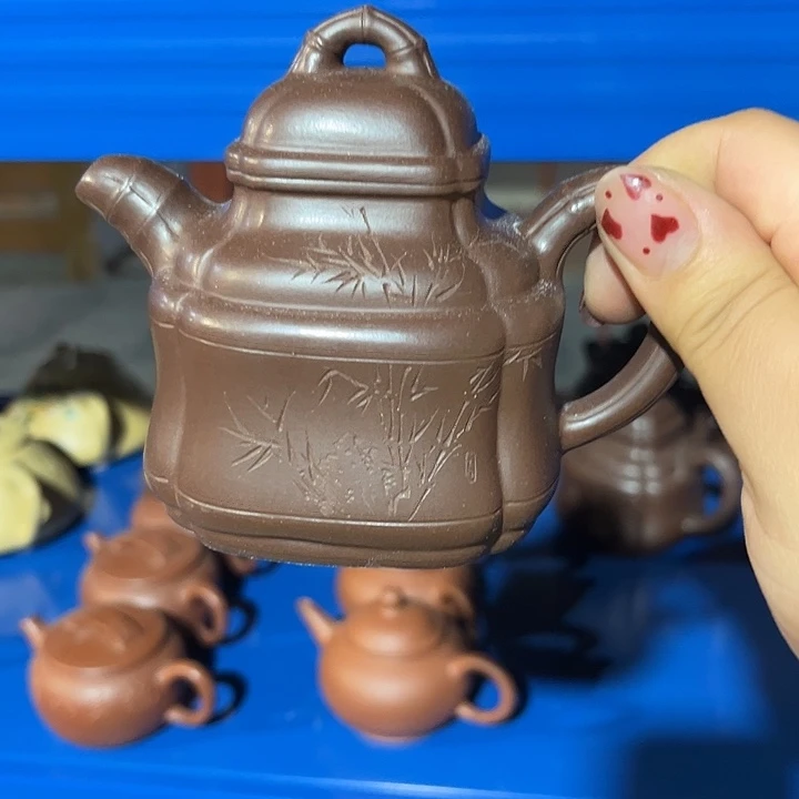 紫砂茶壶李*敏瑕疵……………………