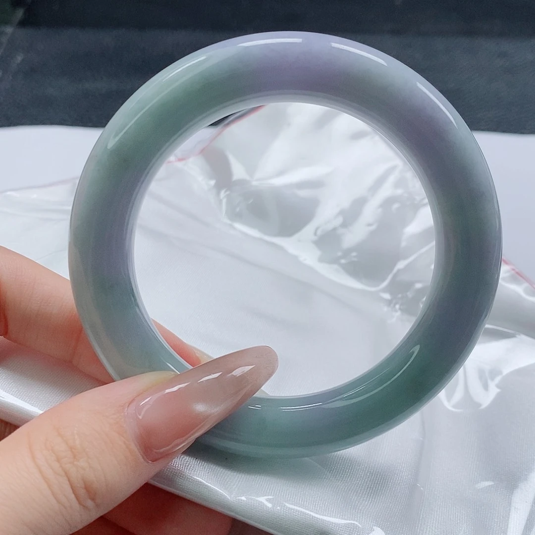 【闪购商品】未镶嵌手镯（圆镯）翡翠469号