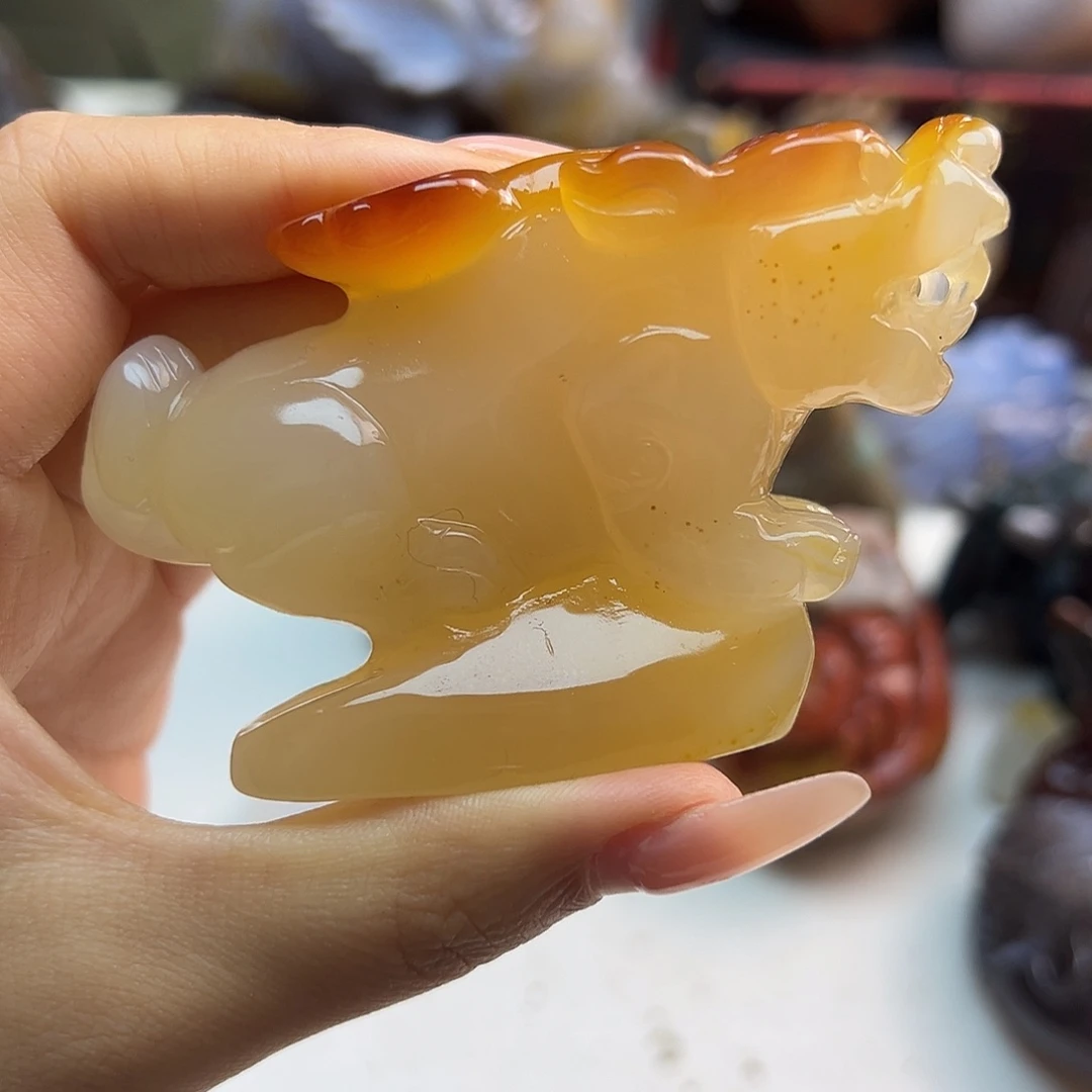 玛瑙/玉髓合金颈饰