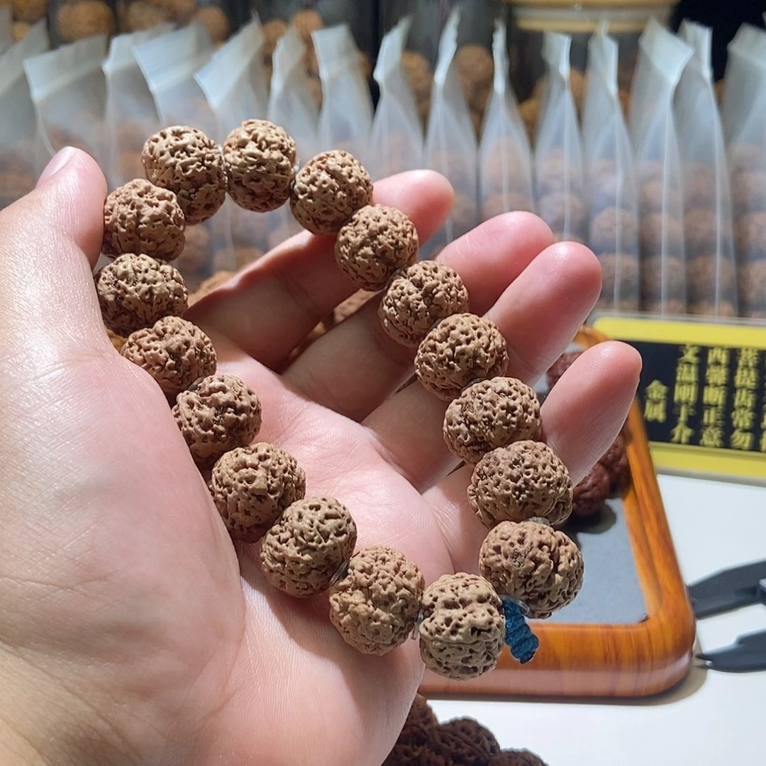 吊坠金刚菩提粱方墩蜂窝双龙19.5mm