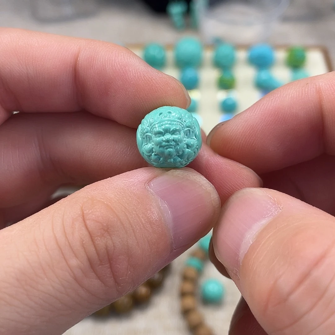 原生态湖北松配饰，直径13