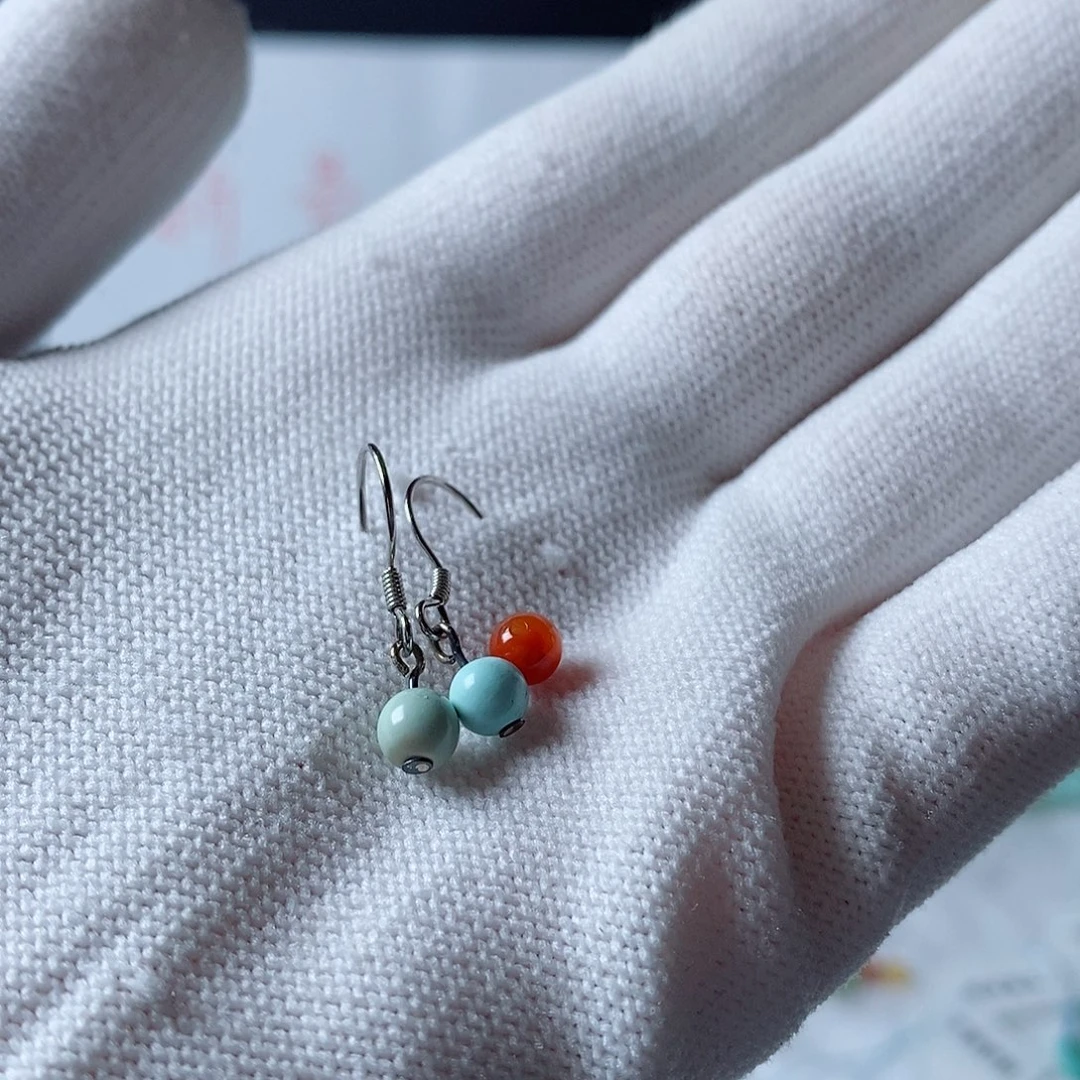 南红玛瑙颈饰未镶嵌