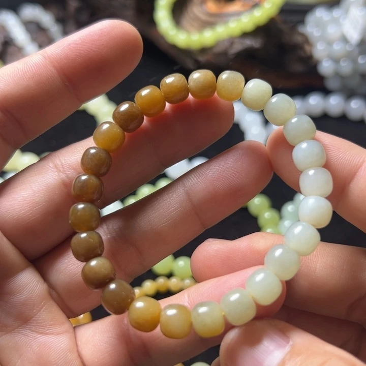 和田玉（糖玉）未镶嵌手串