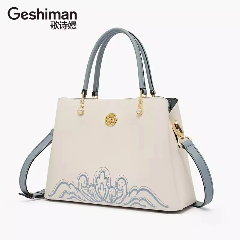 古风刺绣手工斜挎包新中式国风百搭包包女式2025新款潮单肩手提包