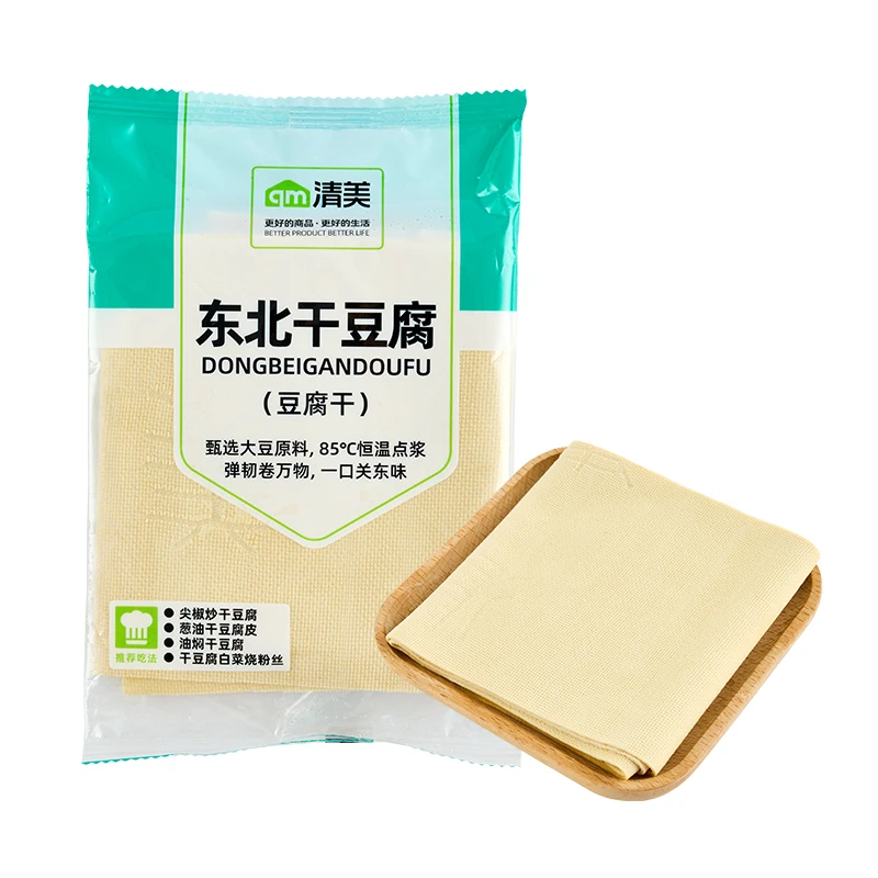 清美 东北干豆腐150g/袋(中百叶)