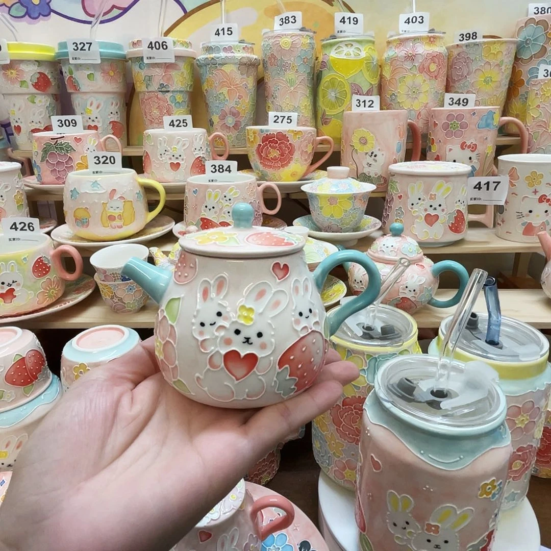 瓷片微瑕玉泥茶壶11号号号号