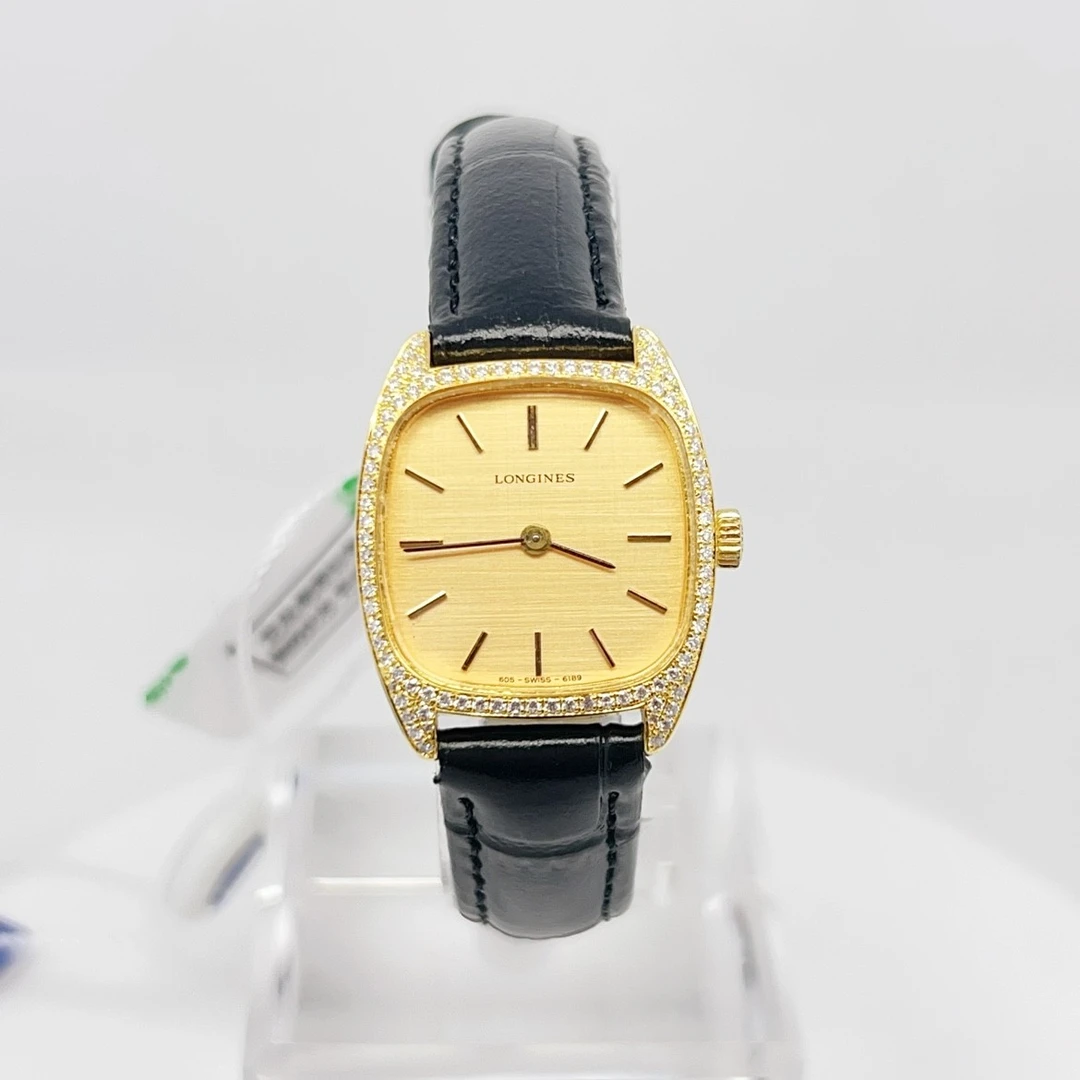 95新 Longines/浪琴 手动机械后钻23mm/公价32999/w11414