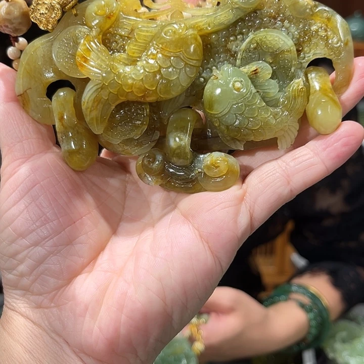 未镶嵌岫玉毛衣链