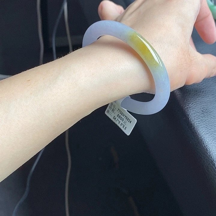 未镶嵌手镯翡翠54➕圆条