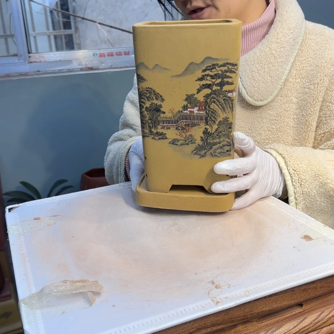 花盆紫砂紫砂口径14