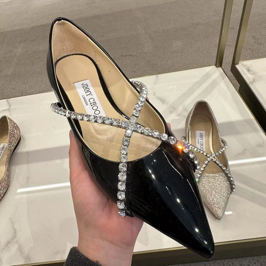 未使用 JIMMY CHOO/吉米周 Genevi 女士尖头细高跟