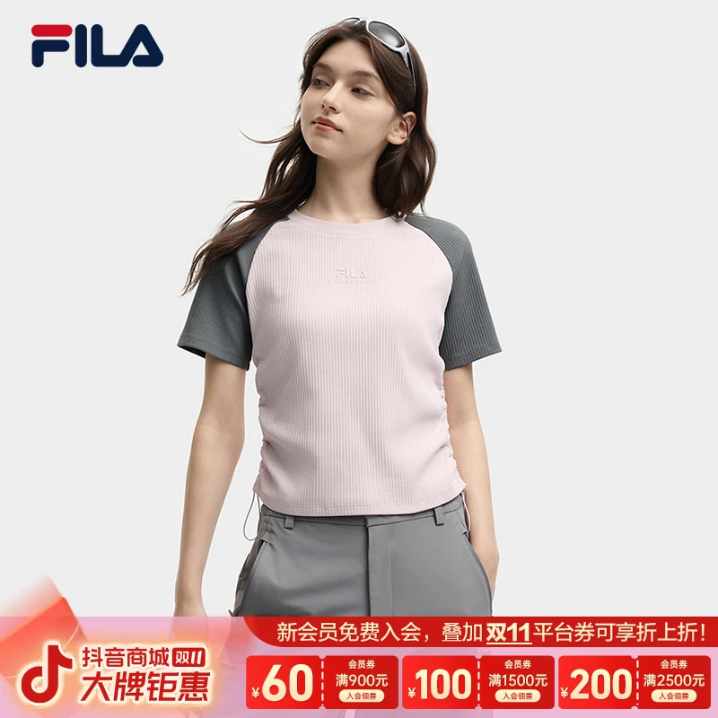 【早秋穿搭】2025年早秋女士新款户外休闲百搭短袖衫F11W539105F