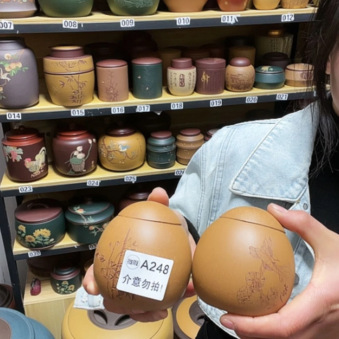 【闪购商品】紫砂茶叶罐?****1紫砂茶叶罐