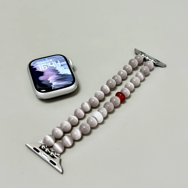 紫猫眼iwatch手表表带s11苹果手表表带applewatch表带s10女新款s9