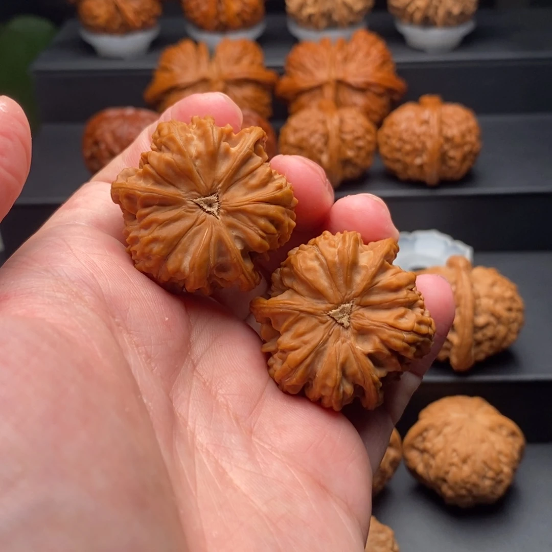 把件文玩核桃北****售御龙粗筋三棱