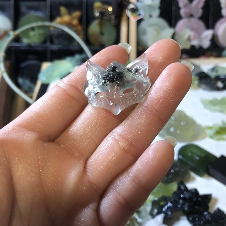 小***儿岫玉未镶嵌岫玉挂件