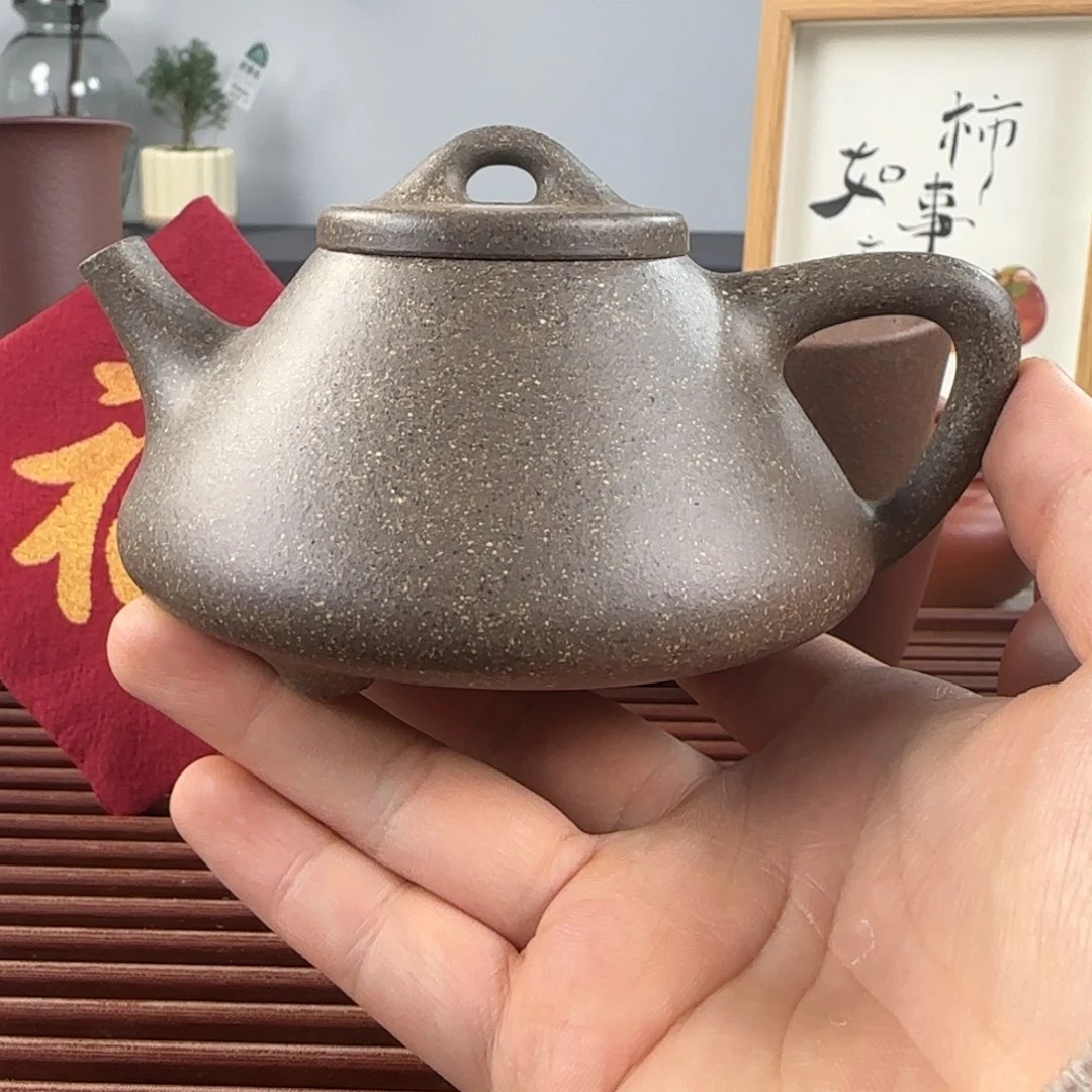 紫砂茶壶༺**༻微瑕子冶青段