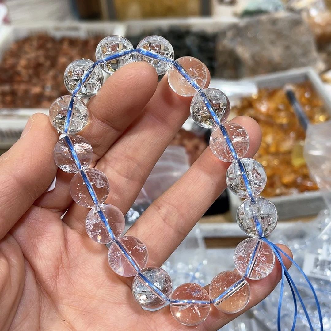 水晶手串12m m未镶嵌b s 502