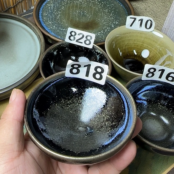 茶盏建盏杯主人杯龙窑柴烧
