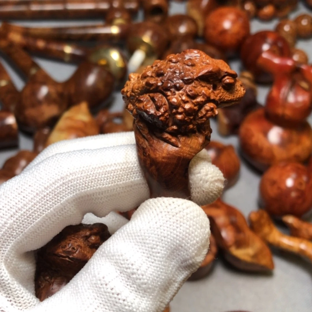 【闪购商品】木麻梨疙瘩火琉璃手把