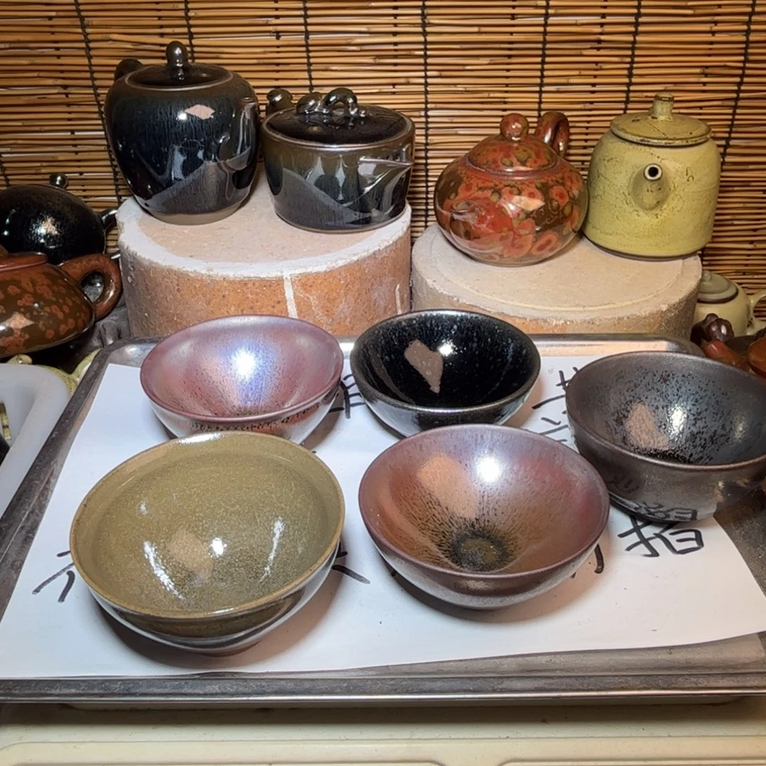 茶盏建窑建盏 微瑕作品