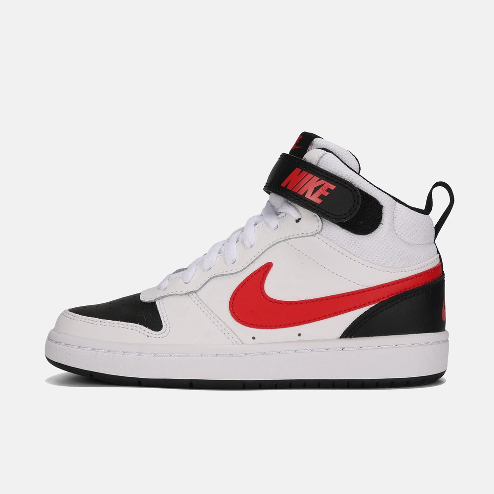 NIKE耐克2025大童COURT BOROUGH MID 2 (GS)运动休闲鞋CD7782-110