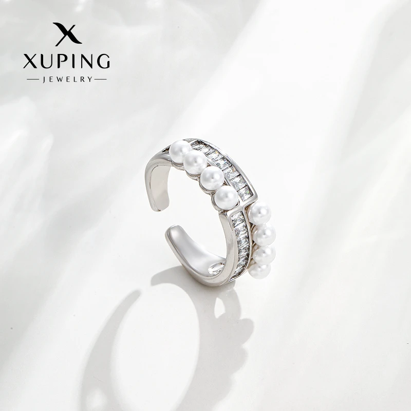 XUPING/旭平首饰 合金合成锆石戒指 新年百搭 GDJ X000870784A8
