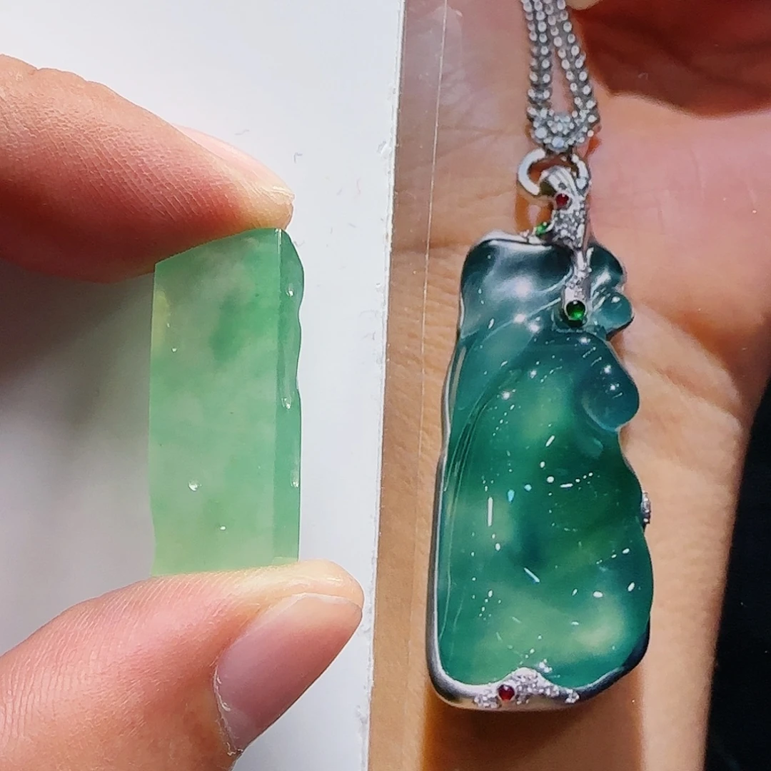 定制翡翠未镶嵌翡翠