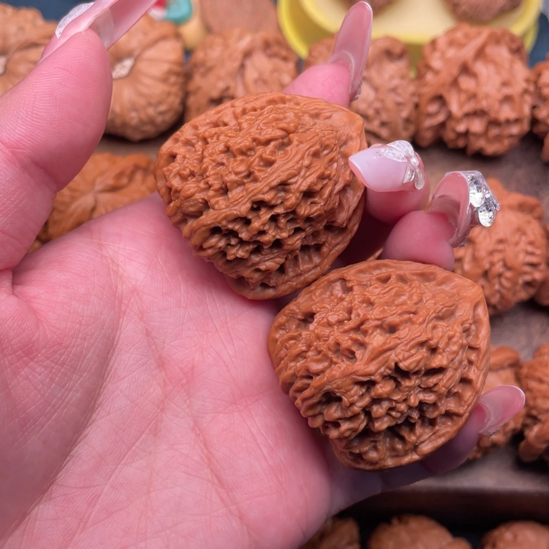 文玩核桃把件毕业三角南疆40