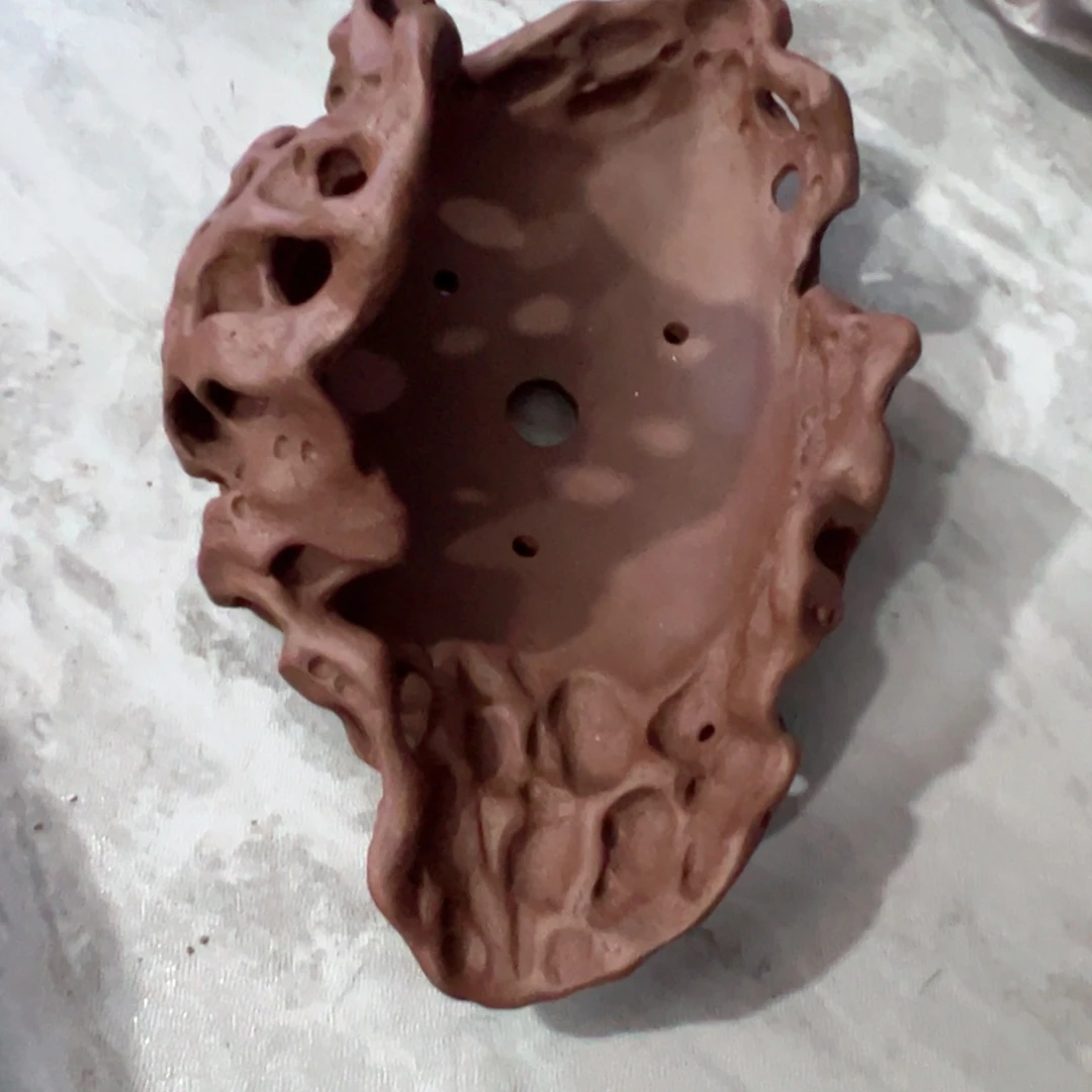花盆紫砂手工制作工艺精湛