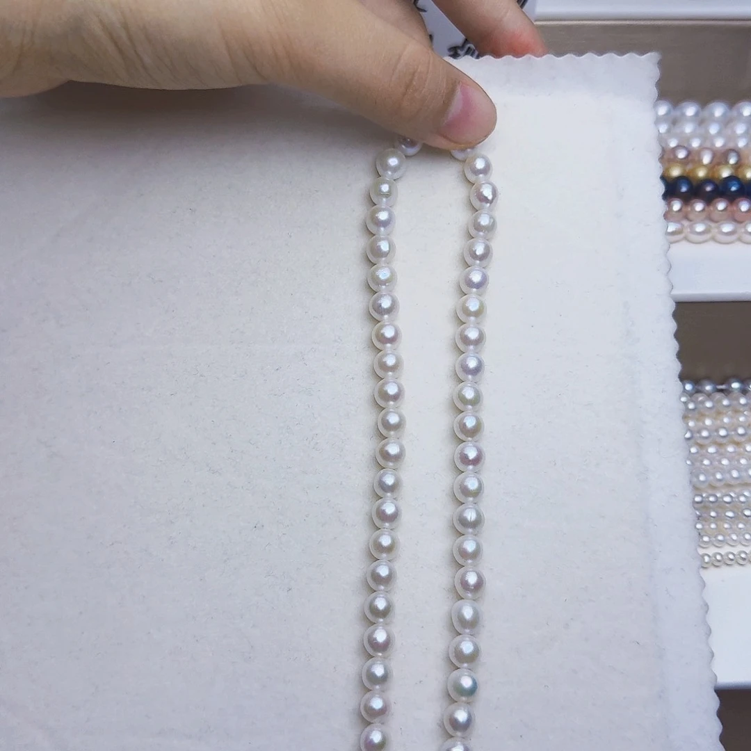 银S925镶嵌淡水珍珠耳饰