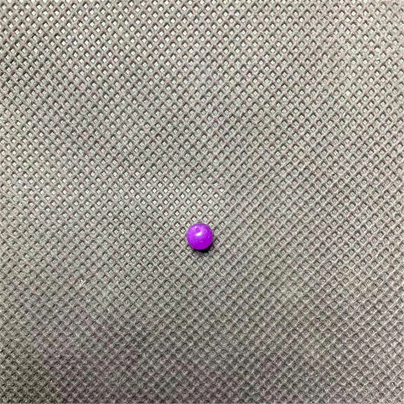 玉化紫凝胶紫圆珠4M单珠S1385多样性发一