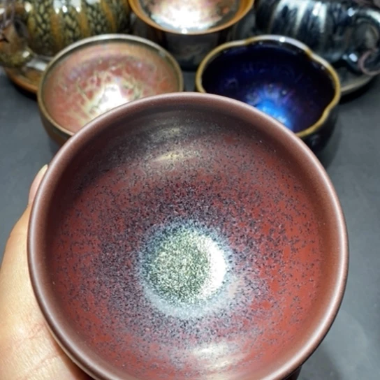 茶盏建盏主人杯茶壶盖碗品茗杯