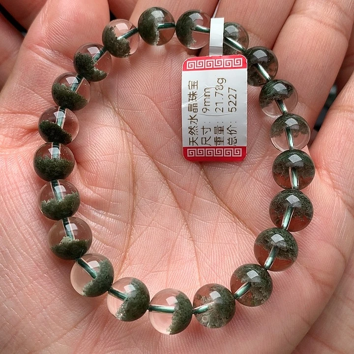 水晶未镶嵌手串天然水晶