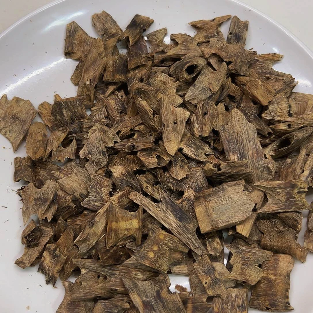 沉香沉香碎屑乌身圆叶块料100克