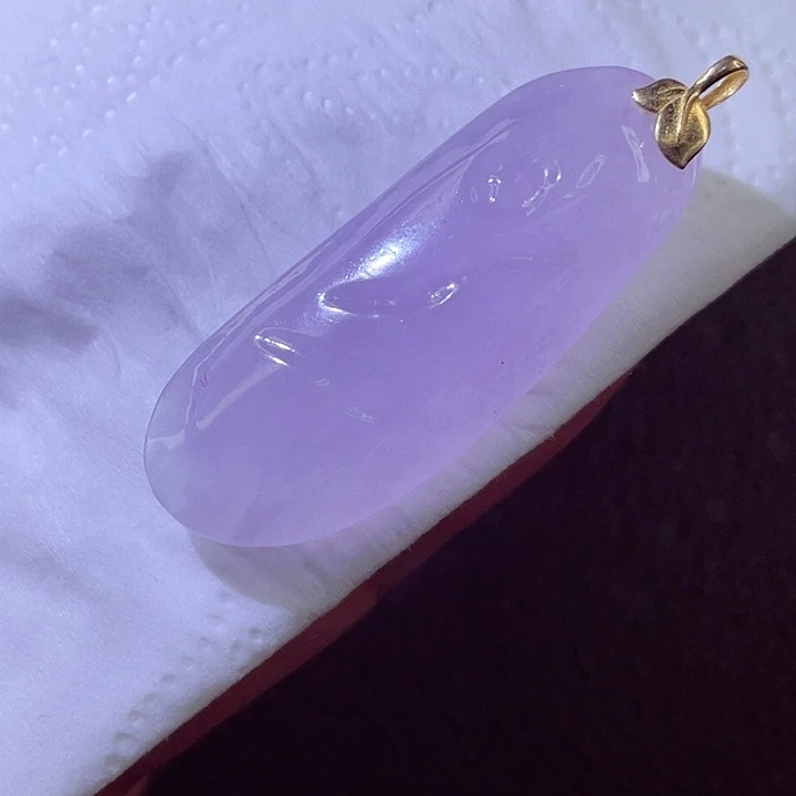 翡翠18K金镶嵌颈饰翡翠