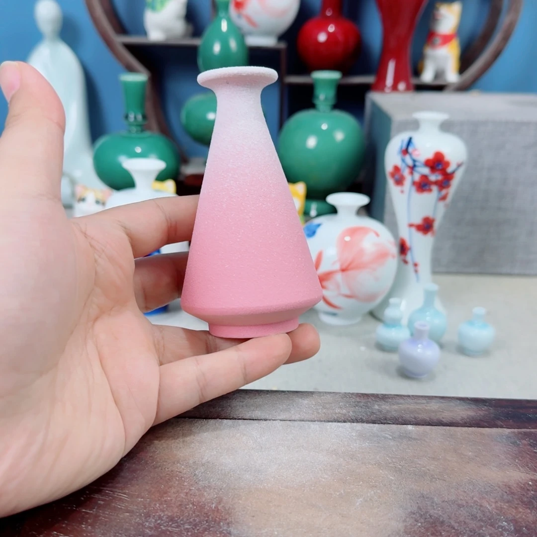 陶瓷手工小花器摆件