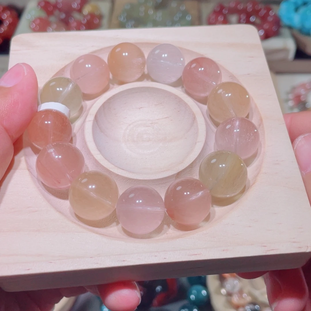 未镶嵌手链水晶兔毛手链