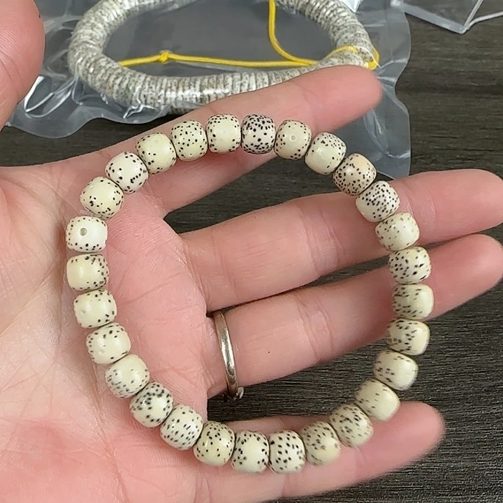 星月菩提手串卷王文玩闪拍--16