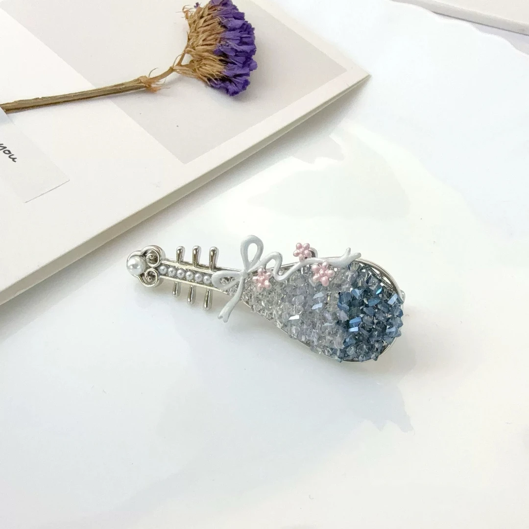 复古宫廷边夹仙女风少女风女发夹气质夹子发卡时尚设计师饰品发饰