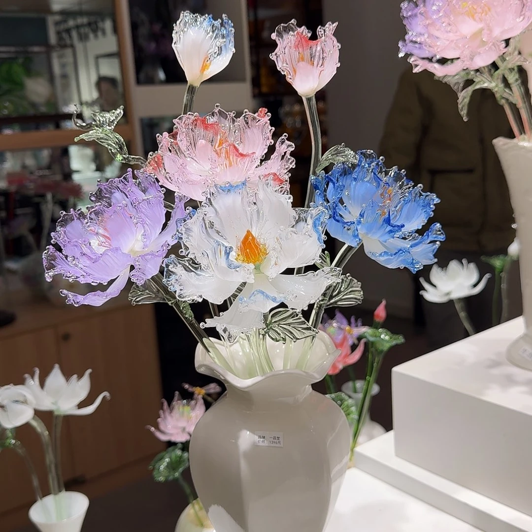 手工艺品琉璃淄博非遗手做19