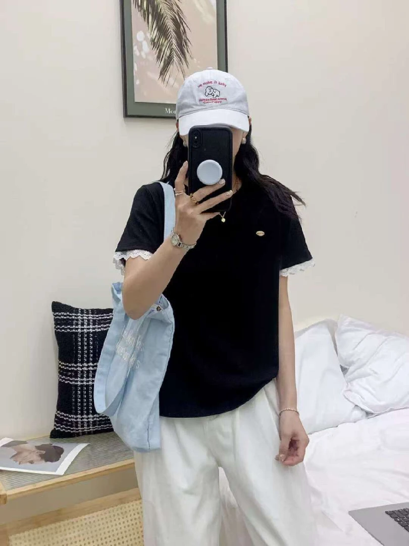 时尚潮流简约风棉T短袖