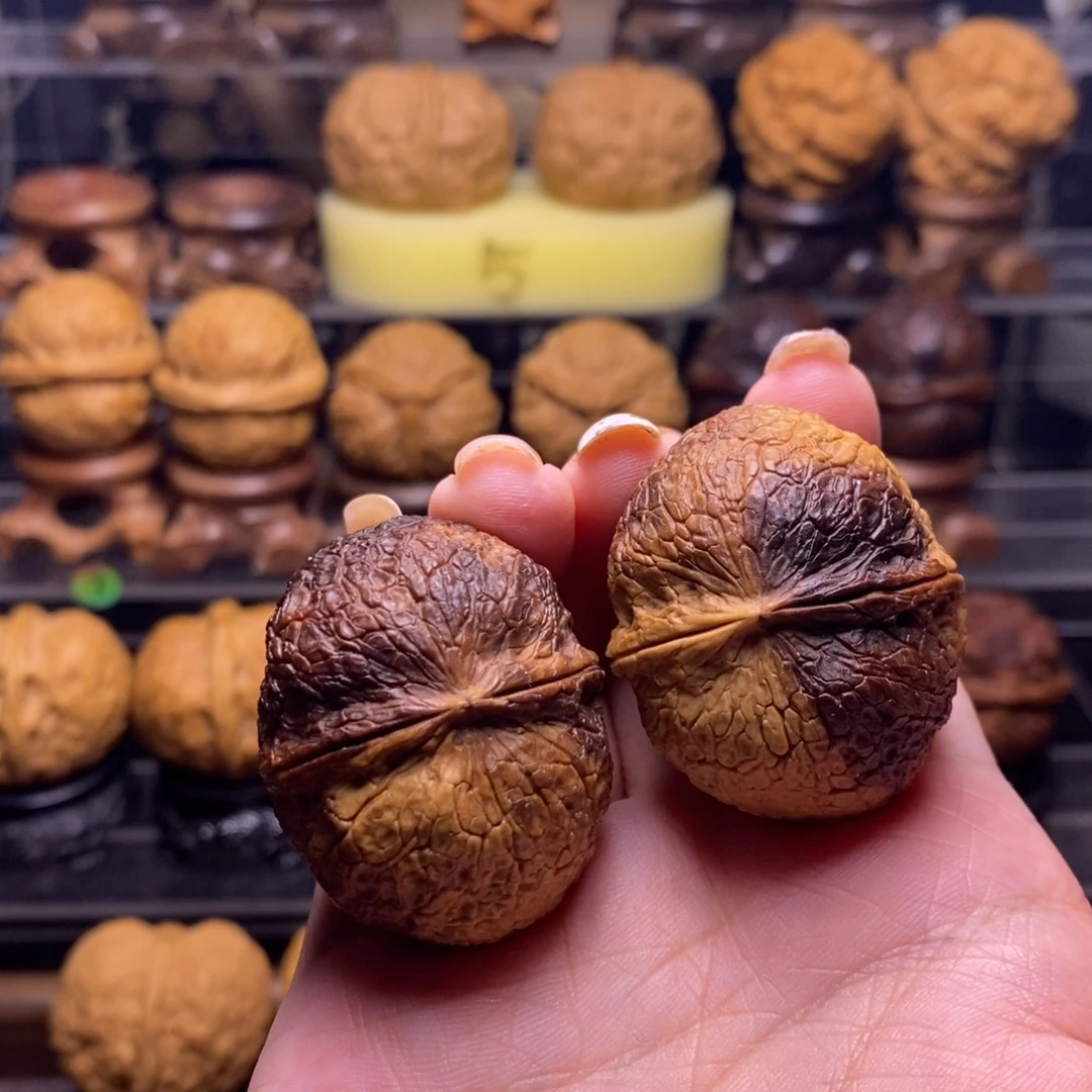 把件文玩核桃Z4七彩龙珠38尺