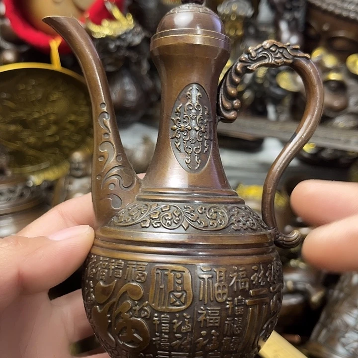 顺顺利利，铜器摆件