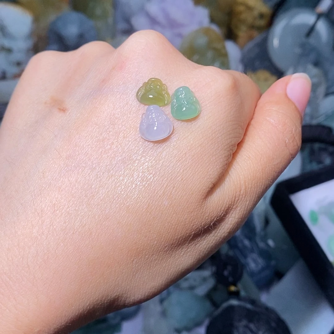 【闪购商品】未镶嵌定制翡翠一***人翡翠