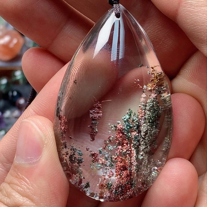 水晶吊坠(不含链)未镶嵌