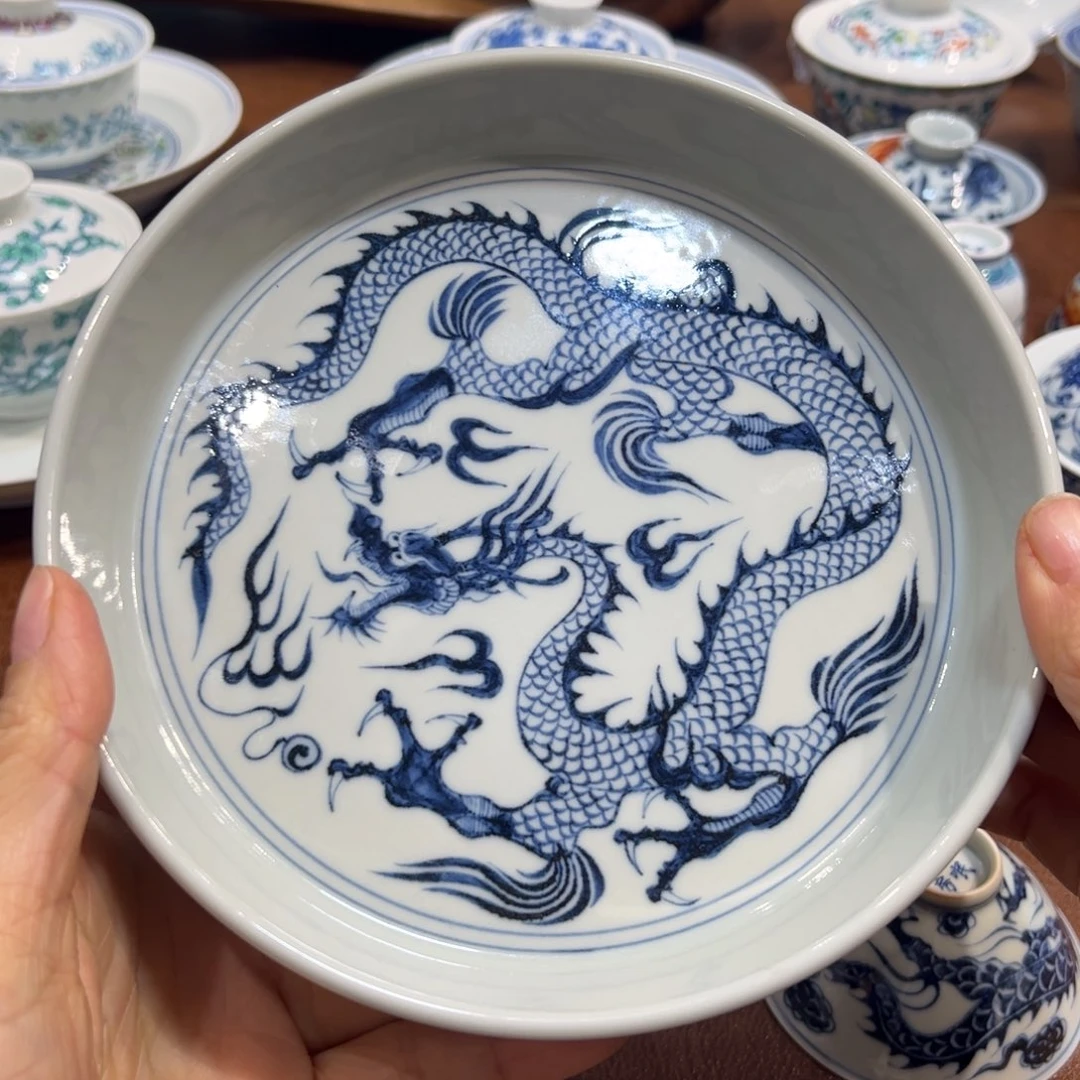 元龙直口壶承16.5厘米