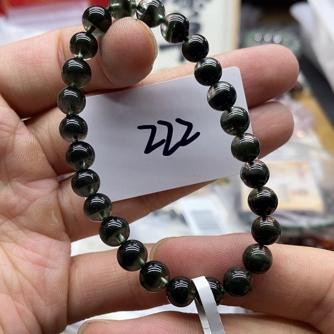 水晶手串未镶嵌天然