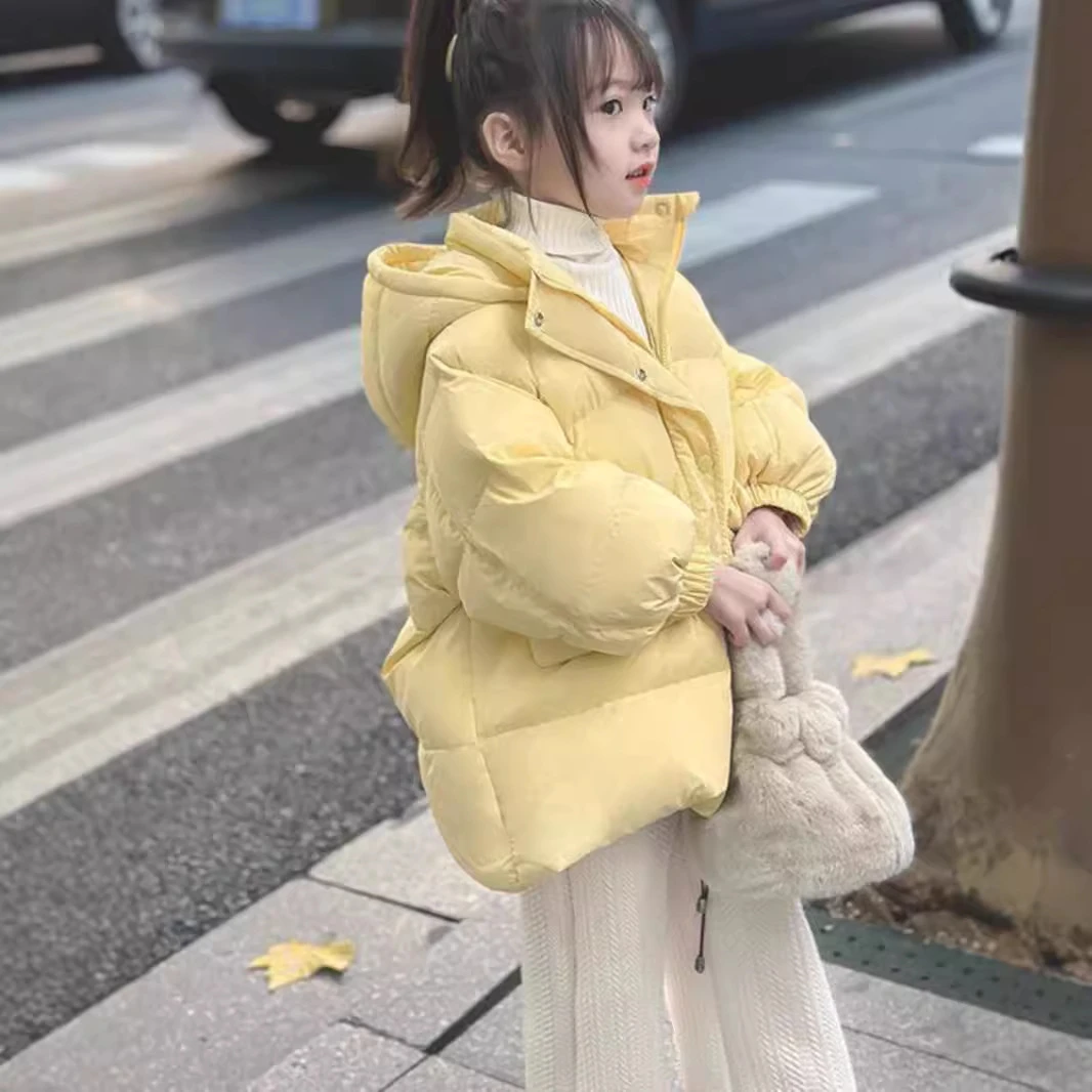 童泰【断码】女童冬季棉衣加厚保暖棉服外套韩版宝宝小女孩长